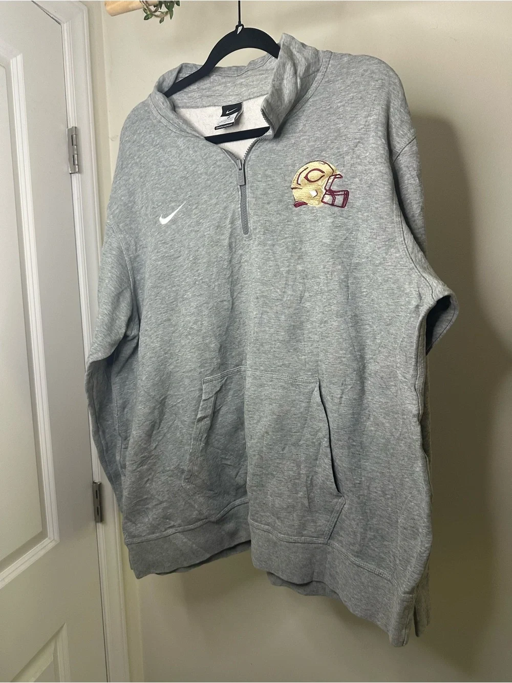 Men’s / Unisex XL | Nike Central Michigan Chippewas Half Zip Sweatshirt